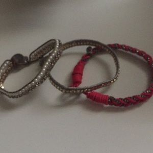3 AEO bracelets